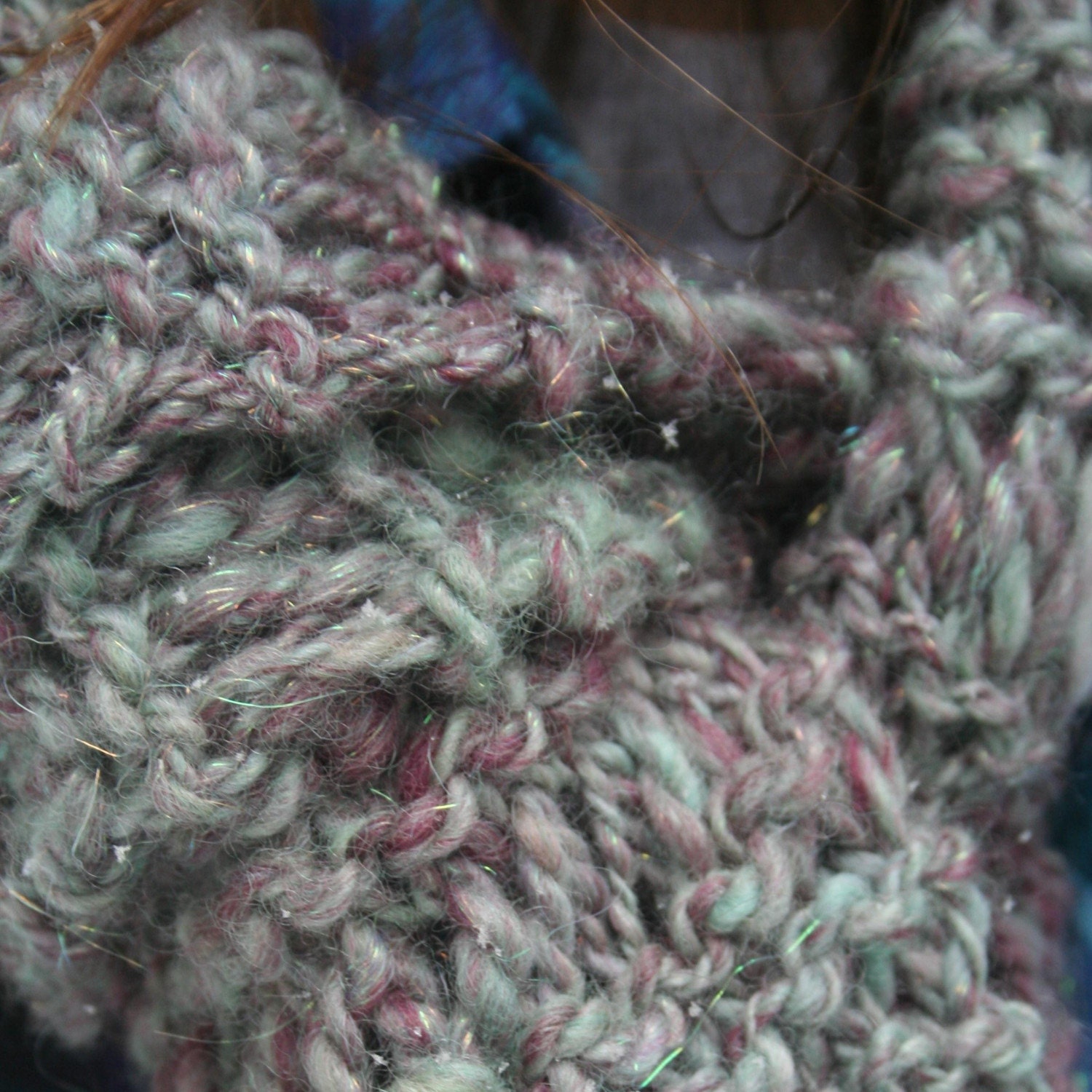 50 PERCENT OFF SALE Sparklerama Skinny Drop Stich Scarf