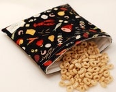 All You Can Eat - Medium Reusable Sandwich Bag from green by mamamade