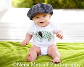 Custom Baby Applique Bodysuit - Choose your Design - 3 to 6 Months, 6 to 12, 12 to 18, 18 to 24 Month Sizes - SHORT SLEEVE