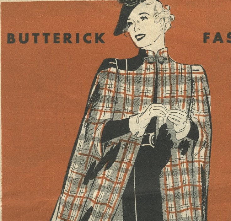 Butterick Fashion News pattern Booklet October 1936 in PDF