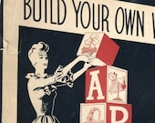 1940s WWII Build your own wardrobe booklet in PDF