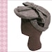 NVL 1940s Three Hour  Beret pattern in PDF 23" head