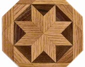 oak-Walnut Trivet