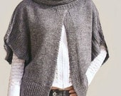 Hand Knit Kimono Poncho Cardigan Jacket Custom orders Accepted