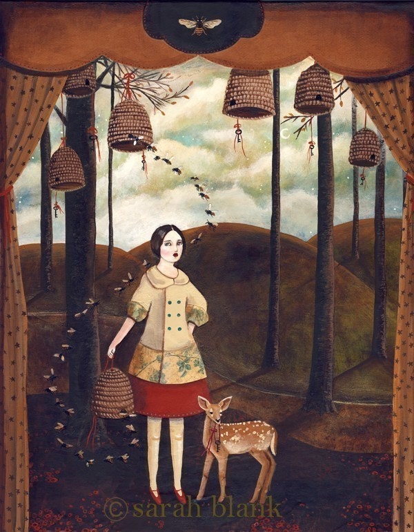Honey Bee Stories print