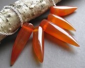 carnelian FANG necklace