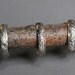 wood grain ring THIN PLYWOOD sterling sz 8 woodland