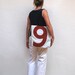 Reiter8 Recycled Sail Tote - Red Number 9