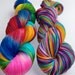 Hand Painted Ultra Merino Superwash Sock Yarn -- Let's Blow This Popsicle Stand