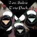 Panacea's 2 ounce Salve Trio Pack