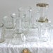 Vintage Jelly Jars Juice Glasses Variety of Fifteen