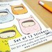 Owl Stickers - Set of 12