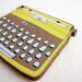 Typewriter Wood Brooch