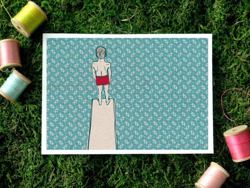 Diving Board 5x7 print