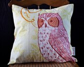 Owl Pillow Cover