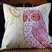 Owl Pillow Cover