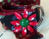 Half Price Sale Flower Power Golf Belt