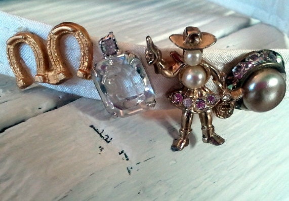Half Price Sale Foo Foo Dog Collar With Rhinestone Cowgirl