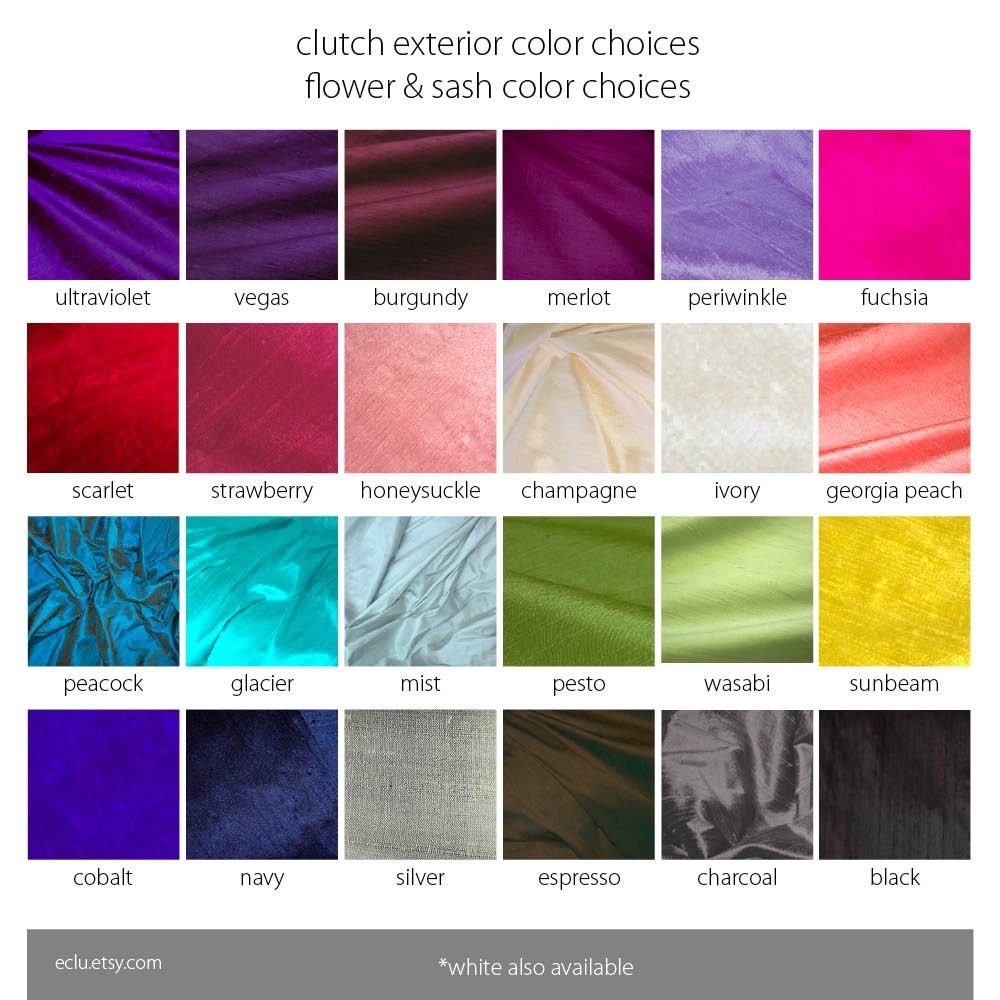 design your own peony clutch