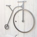 Metal Wall Art Bike Sculpture Penny Farthing Bicycle Wall Hanging Home Office Children Modern Industrial 23 x 28