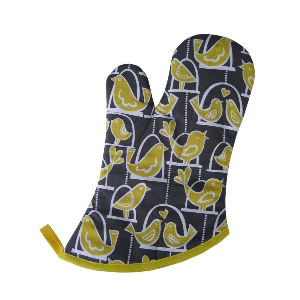 Love Birds Oven Mitt