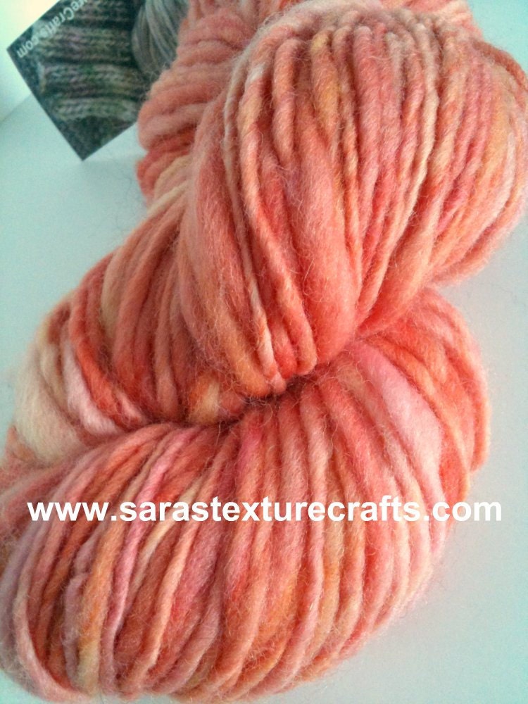 Sara's Texture Crafts Hand Spun Yarn - Shetland SORBET (117m)