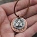 Bee Mine- Fine Silver and Copper Necklace