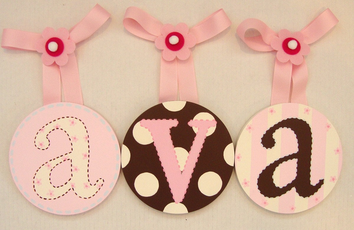 New KIDS BABY NURSERY Hanging Wall Letters