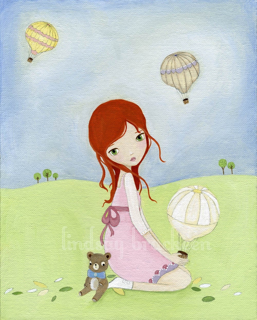 Farewell Print by Lindsay Brackeen