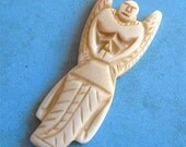 Angel Bead Carved Bone NATURAL ELEMENTS