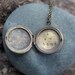 CUSTOMIZE brass floral locket with your soul mantra phrase