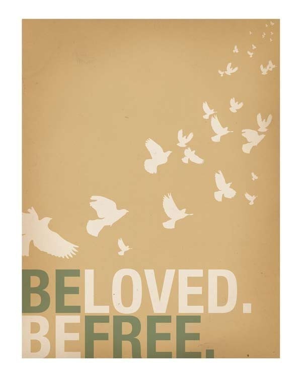 BeLoved (yellow) print