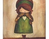 Open Hearted print