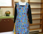Apron, Church Lady, Cheerful Chickens
