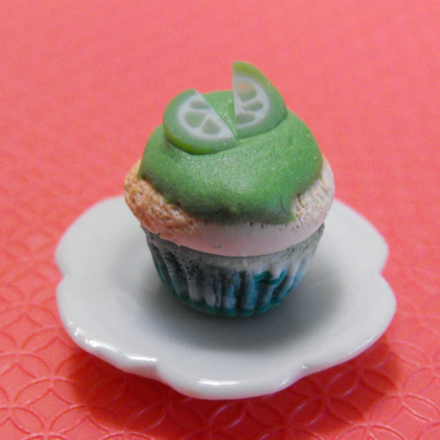 Lime and the Coconut Cupcake--MINIATURE
