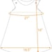 little linen birdy-oo dress - 6-12 mths