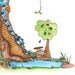 Original watercolour painting, Tree of Life 12, by melanie j cook