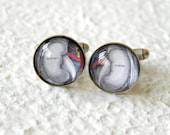 Anatomical Kidneys Vintage Anatomy Men's Cufflinks