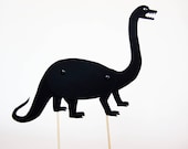 Diplodocus Dinosaur shadow puppet