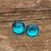 Recycled Mason Jar Post Earring
