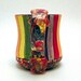 Ceramic Mug Rainbow Striped Roy G Biv Made to Order