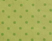 1 Yard of IT'S A HOOT by MoMo for Moda - Dots in Pistachio/Light Green