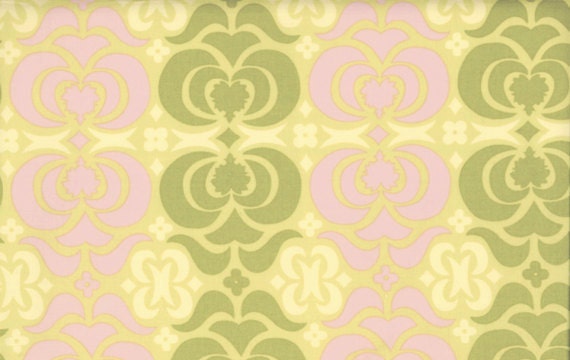 SALE  1 Yard of Amy Butler - Midwest Modern 2 - Garden Maze in Sand
