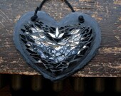 Film Noir Heart in Mosaic
