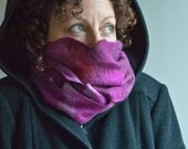 Emilia Merino Silk Wavy Felt Scarf