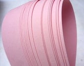 Origami Star Paper Pink DIY (50 strips, 1/2inch thick, half price)