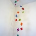 Hanging Nursery Origami Star Mobile -'Orion' Rainbow
