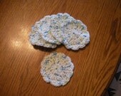 5 makeup remover pads - choose your color