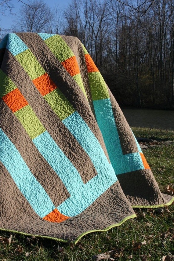 PDF modern quilt pattern, Yield