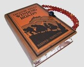 Vintage Handmade Book Handbag Purse Winding Roads 1928